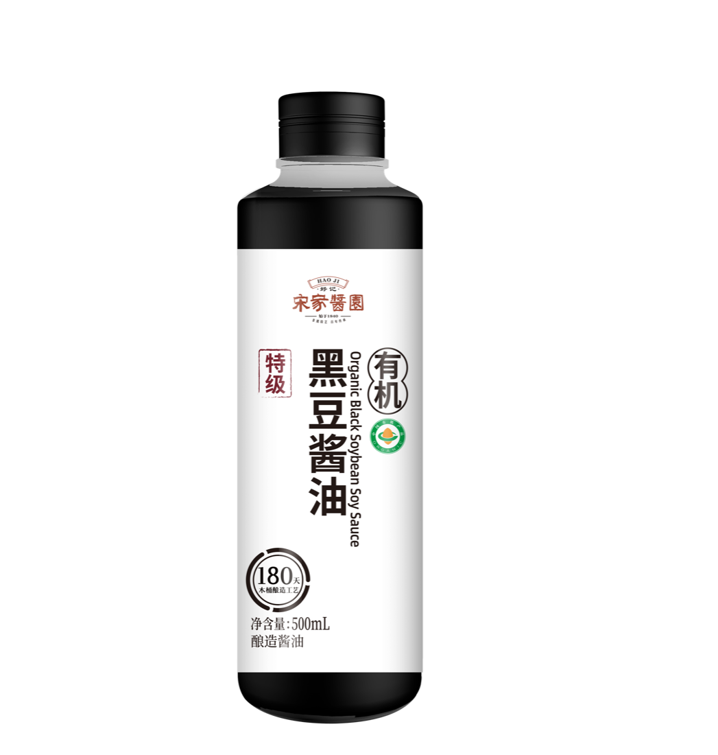 Black soybean soy sauce, 500 mL
