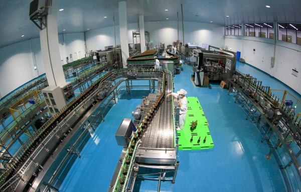 Automated bottling line